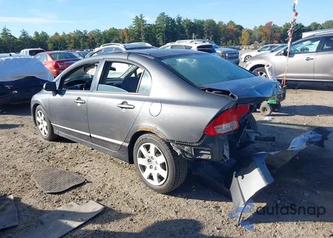 2010 Honda Civic Lx из США, поврежденный, VIN 2HGFA1F51AH318174